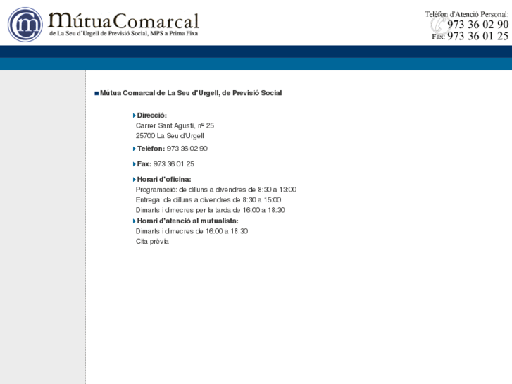 www.mutuacomarcal.com