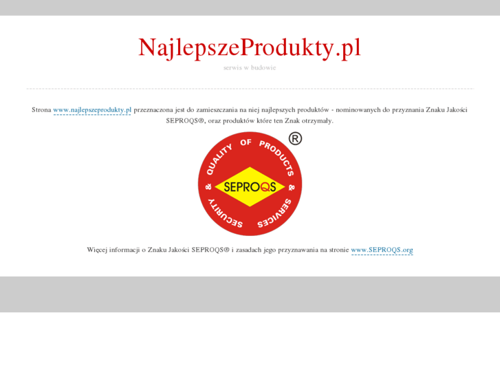 www.najlepszeprodukty.pl