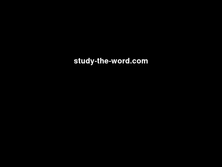 www.study-the-word.com