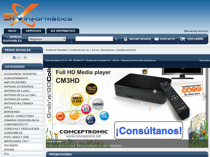 www.tienda-sixinformatics.com