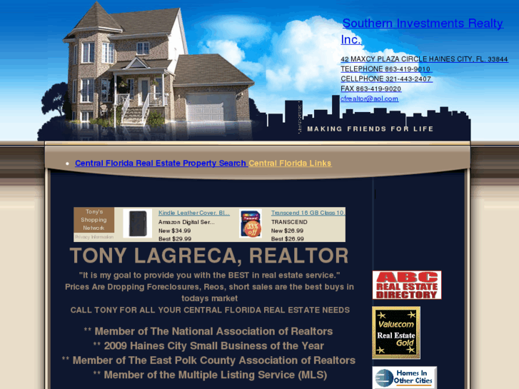 www.tonylagreca.com