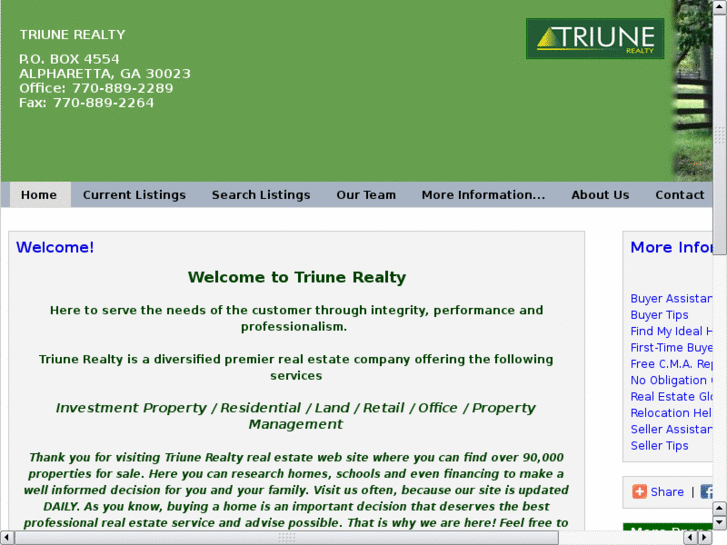 www.triune-realty.com