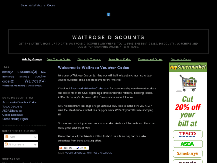 www.waitrosediscounts.com