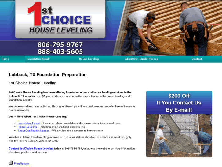 www.1stchoicehouseleveling.com