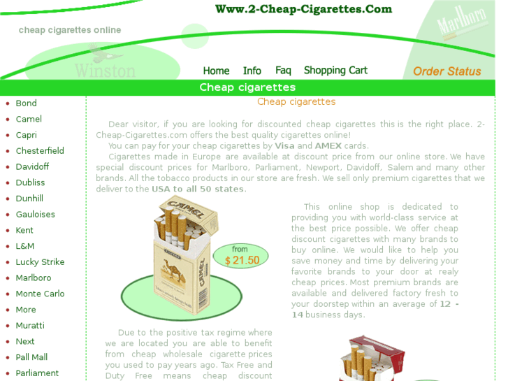 www.2-cheap-cigarettes.com