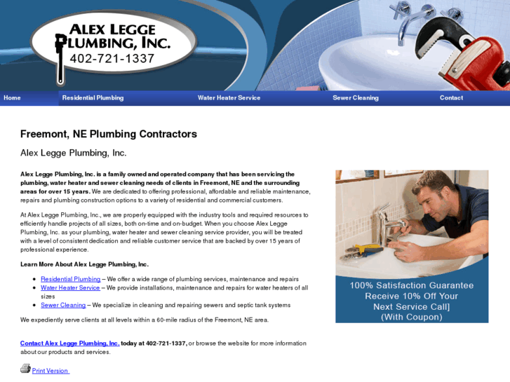 www.alexleggeplumbing.com