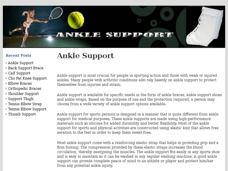 www.anklesupport.net