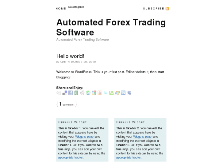 www.automatedforextradingsoftware.biz