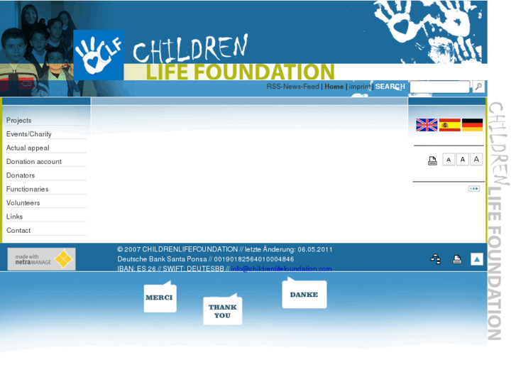 www.childrenlifefoundation.com