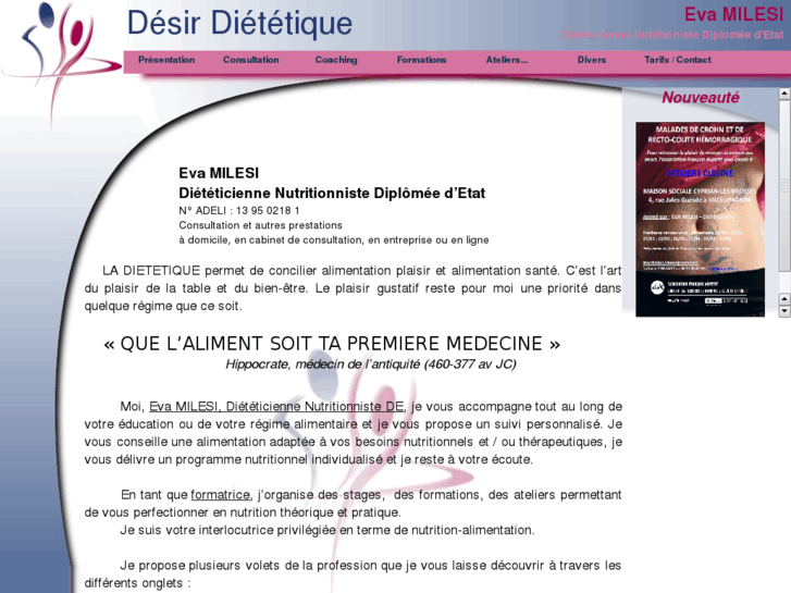 www.desirdietetique.fr