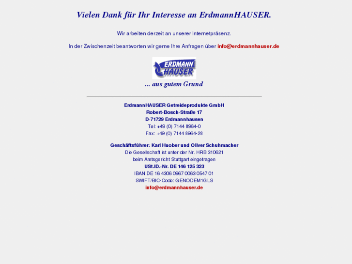 www.erdmannhauser.info