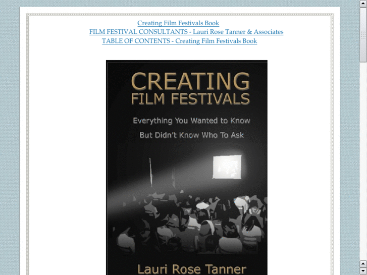 www.filmfestivalbook.com