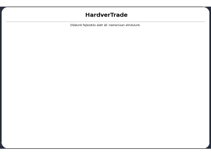 www.hardvertrade.hu