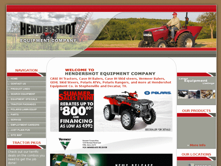 www.hendershotequipment.com