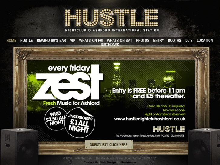 www.hustlenightclubashford.co.uk