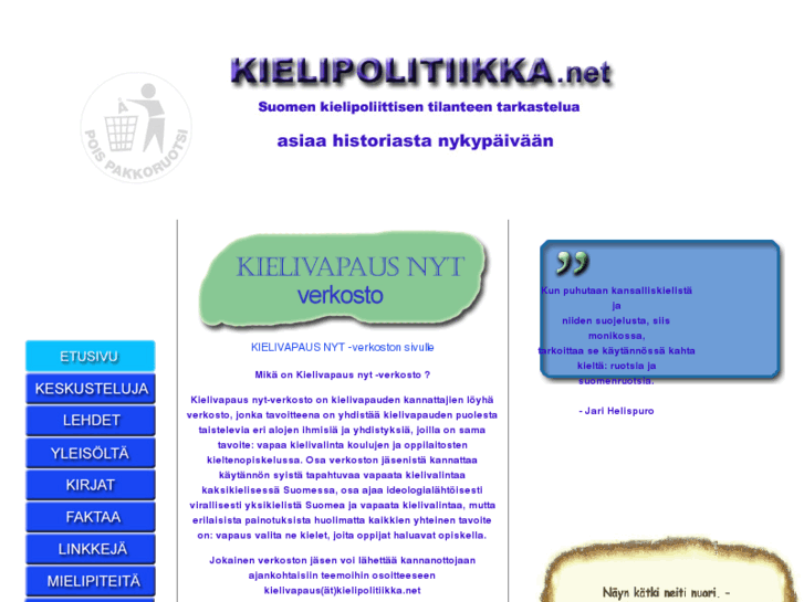 www.kielipolitiikka.net