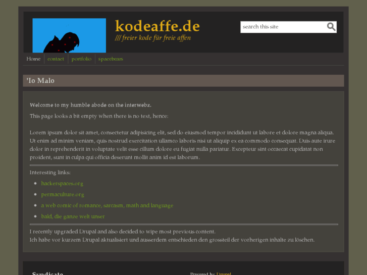 www.kodeaffe.de