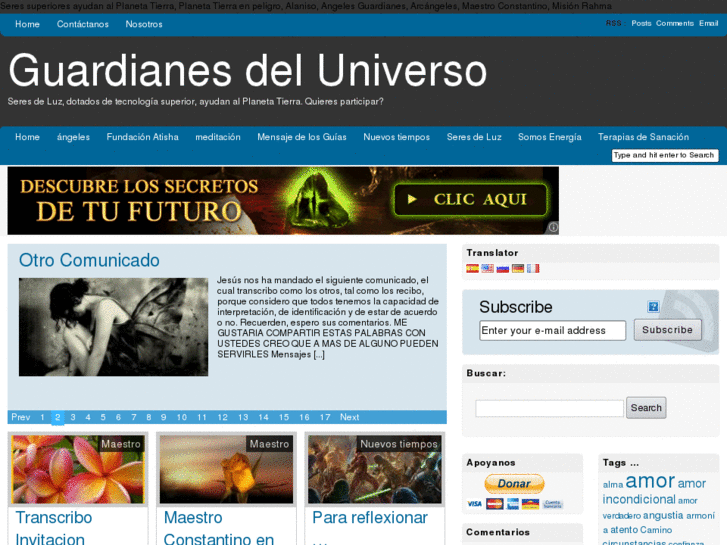 www.losguardianesdeluniverso.com