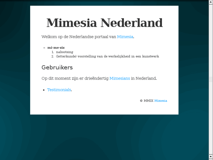www.mimesia.nl