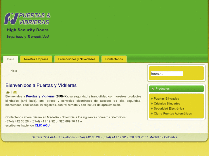 www.puertasyvidrieras.com