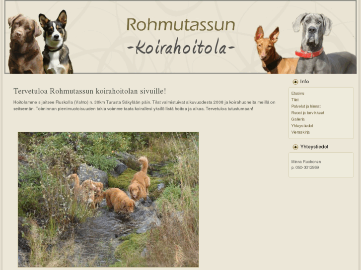 www.rohmutassunkoirahoitola.com