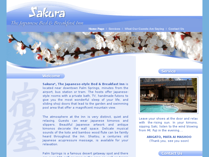 www.sakurabedandbreakfast.com