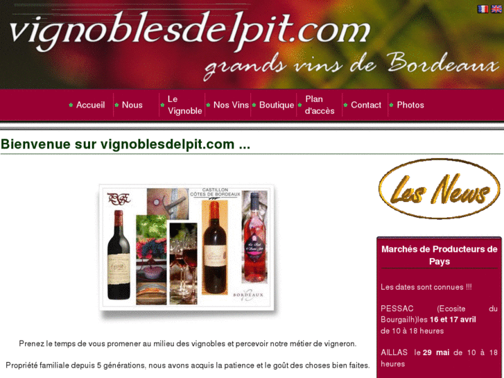 www.vignoblesdelpit.com