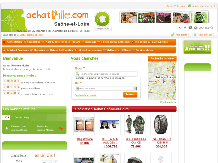 www.achat-saone-et-loire.com