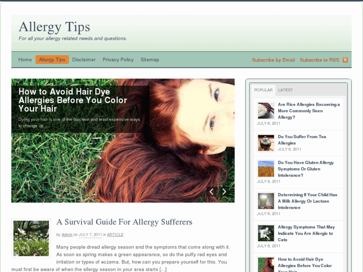 www.allergy-tips.net