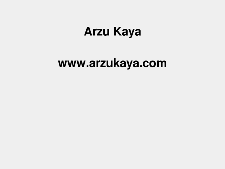 www.arzukaya.com