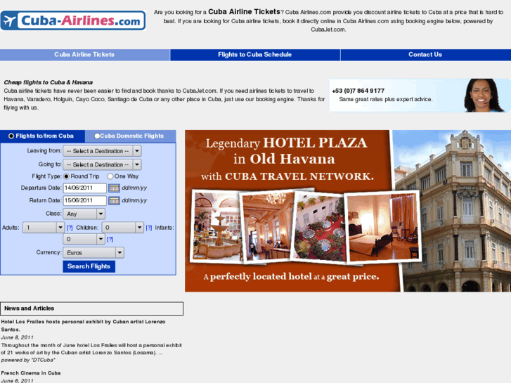 www.cuba-airlines.com