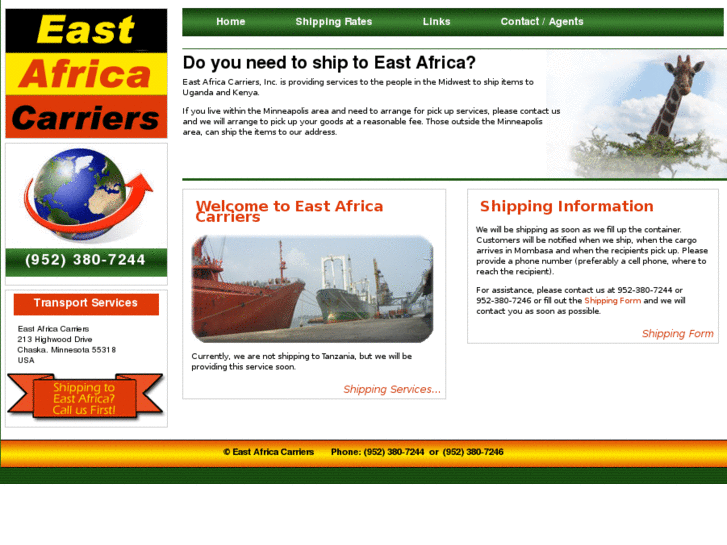 www.eastafricacarriers.com