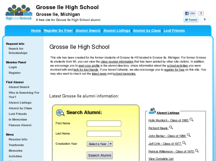 www.grosseilehighschool.com