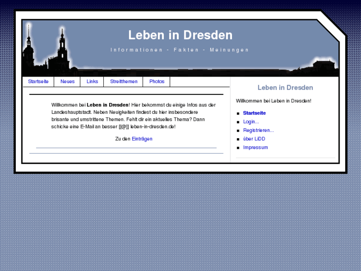 www.lebenindresden.de