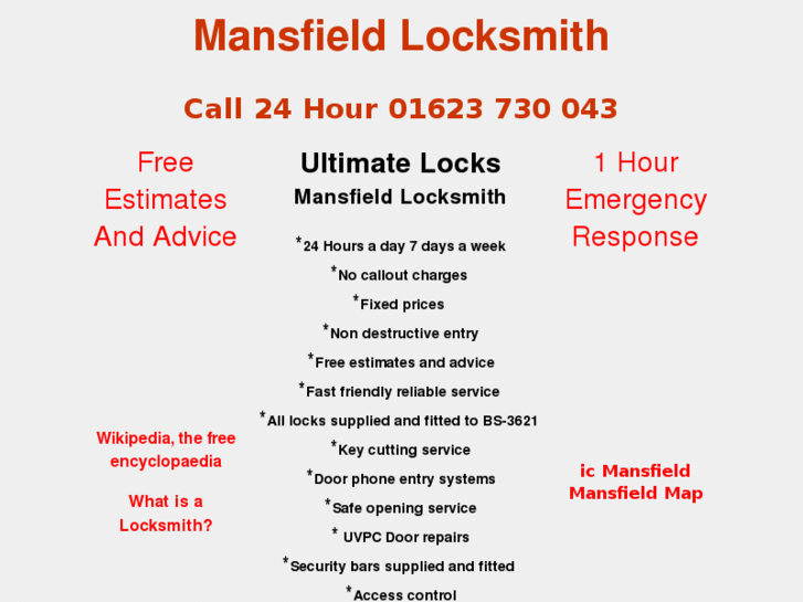 www.mansfieldlocksmith.co.uk