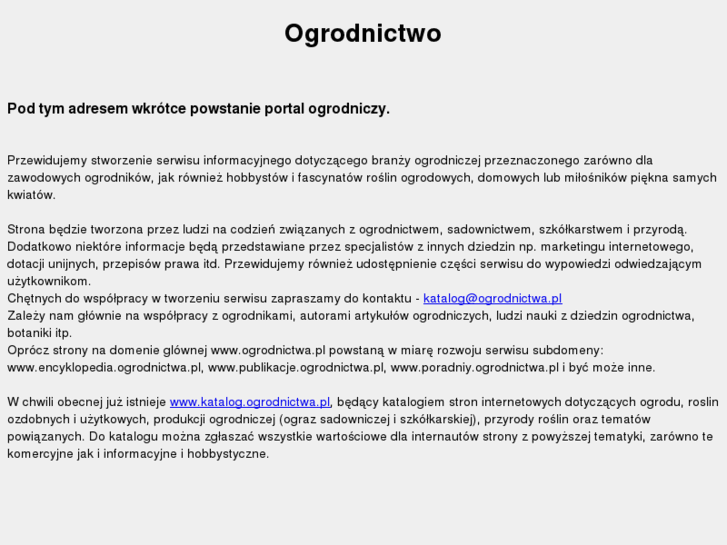 www.ogrodnictwa.pl