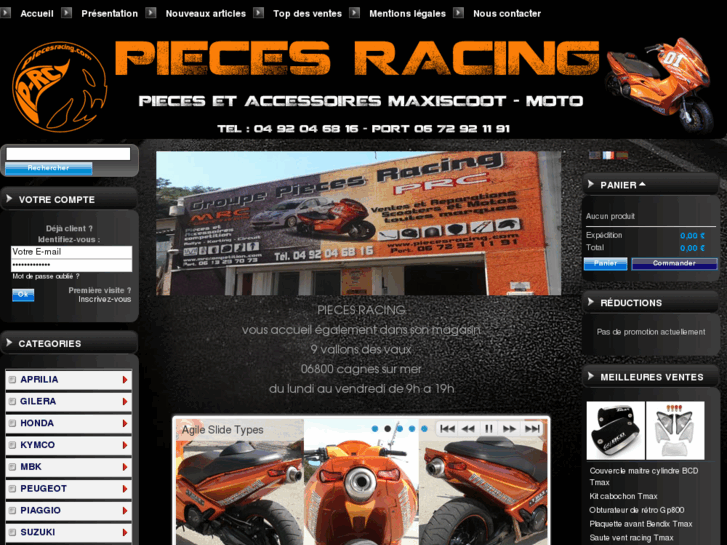 www.piecesracing.com