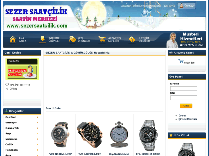 www.sezersaatcilik.com