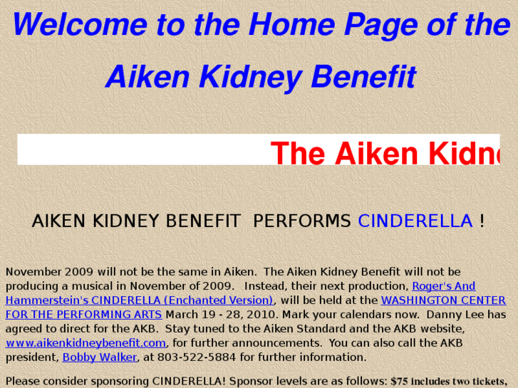 www.aikenkidneybenefit.com