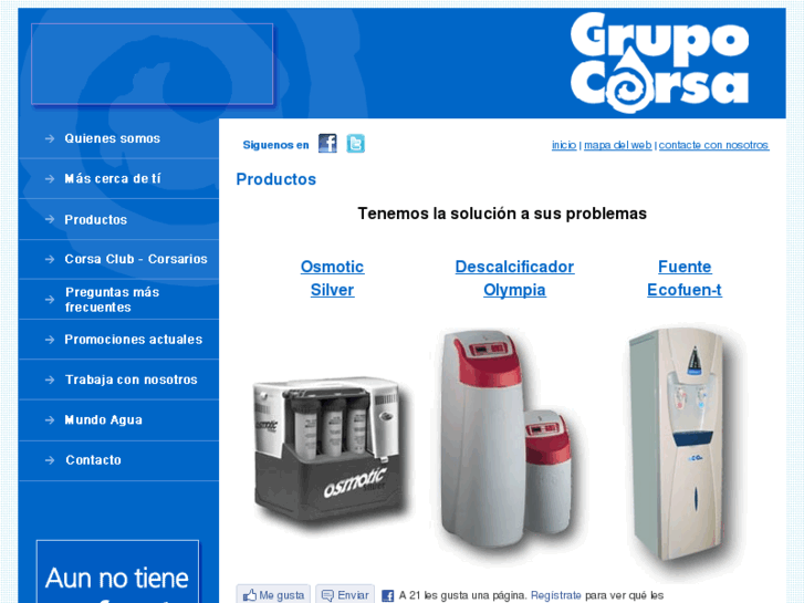 www.corsatratamientosdeagua.com