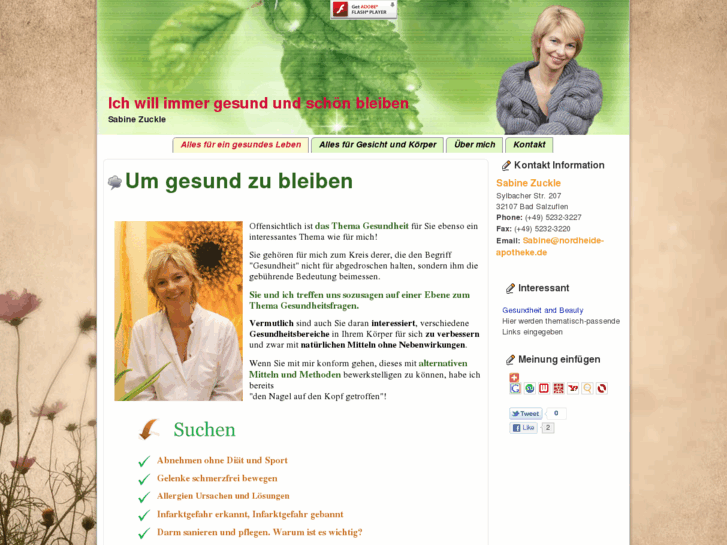 www.immer-schoen-und-gesund.de