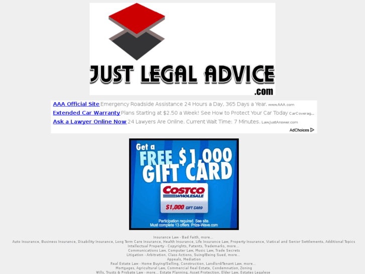 www.justlegaladvice.com