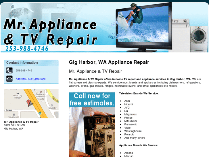 www.mrapplianceandtvrepair.com