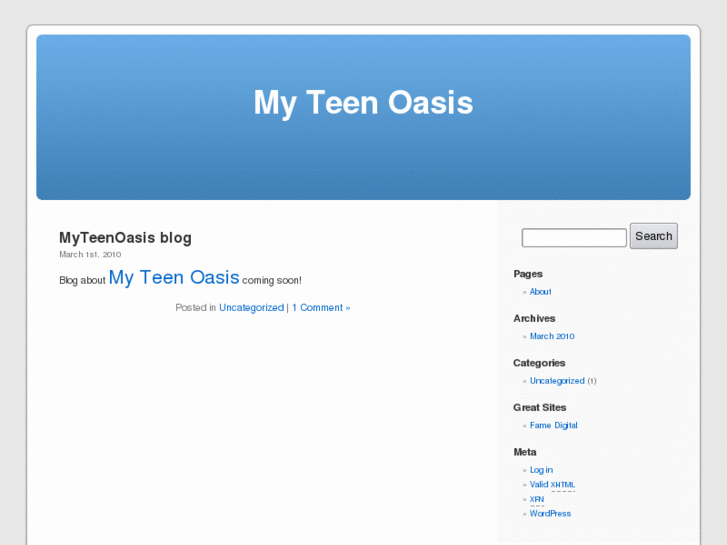 www.myteenoasis.org