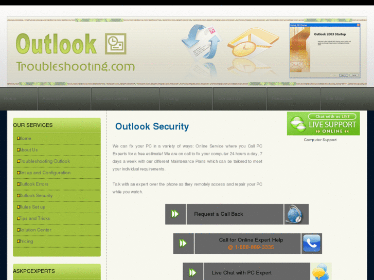www.outlooktroubleshooting.com