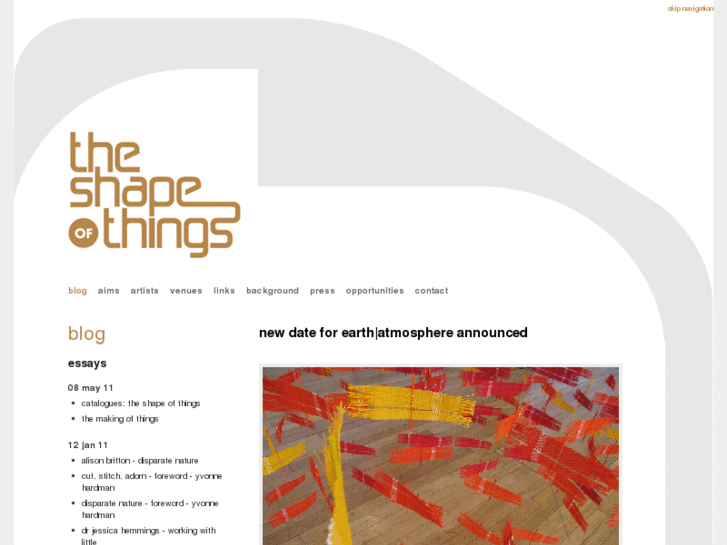 www.theshapeofthings.org.uk