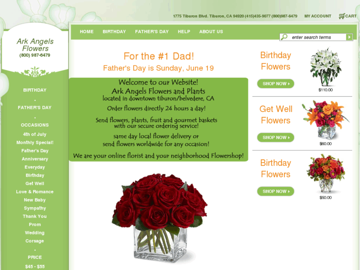 www.tiburonflowers.com