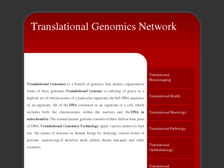 www.translationalgenomics.net