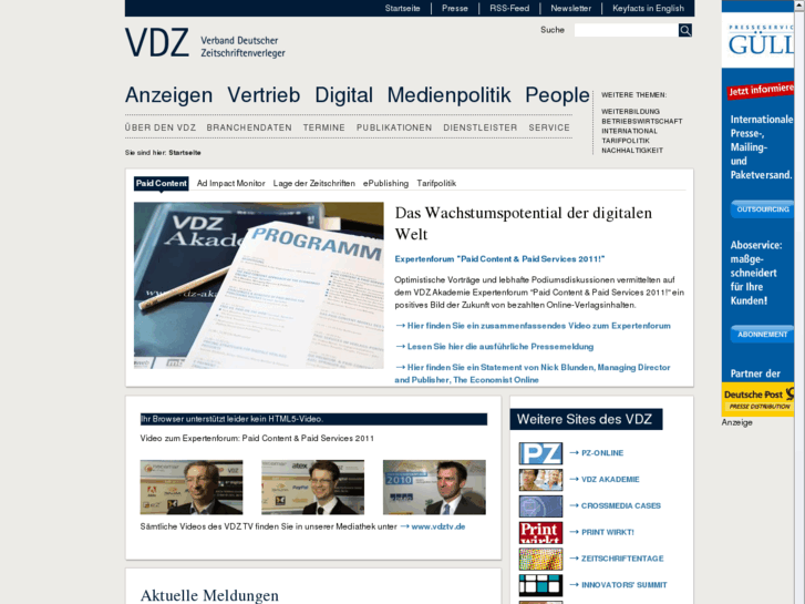 www.vdz.de