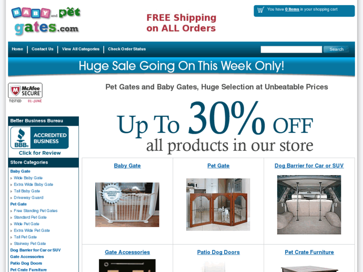 www.babyandpetgates.com